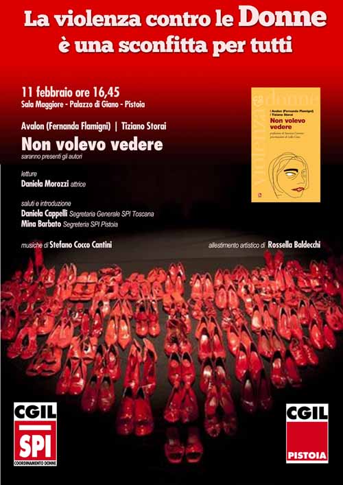 «NON VOLEVO VEDERE», LA VIOLENZA ALLE DONNE «NON VOLEVO VEDERE», LA VIOLENZA ALLE DONNE