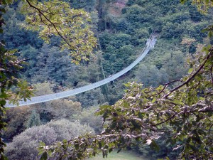 Ponte Sospeso sul torrente Lima