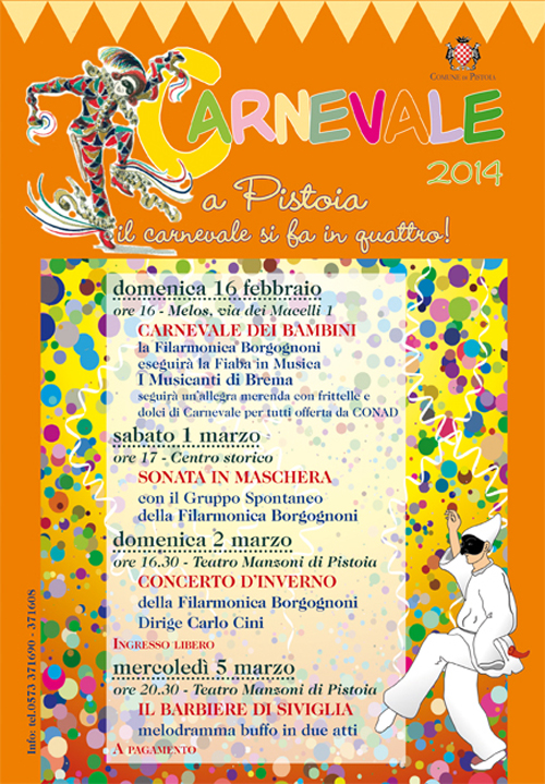 QUATTRO APPUNTAMENTI CON IL CARNEVALE