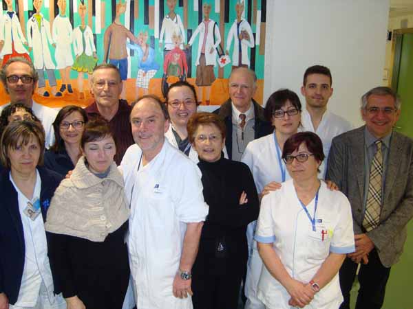 INAUGURATO IL QUADRO PER LA DIABETOLOGIA DEL SAN JACOPO INAUGURATO IL QUADRO PER LA DIABETOLOGIA DEL SAN JACOPO