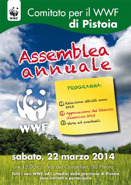 ASSEMBLEA ANNUALE DEL WWF PISTOIA ASSEMBLEA ANNUALE DEL WWF PISTOIA