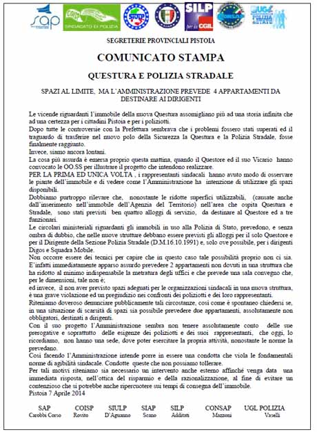 QUESTURA E POLIZIA STRADALE, SPAZI AL LIMITE QUESTURA E POLIZIA STRADALE, SPAZI AL LIMITE