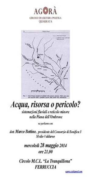 ACQUA, RISORSA O PERICOLO ? ACQUA, RISORSA O PERICOLO ?