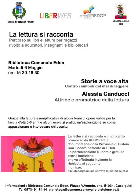 «STORIE A VOCE ALTA. CONTRO I SIMBOLI DEL MAL DI LEGGERE»