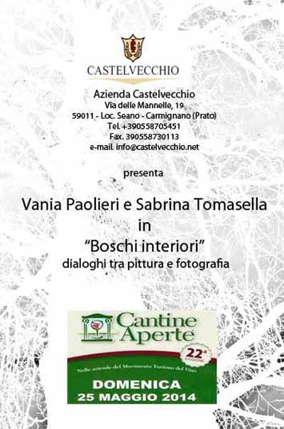 I “BOSCHI INTERIORI”, DIALOGO TRA PITTURA E FOTOGRAFIA