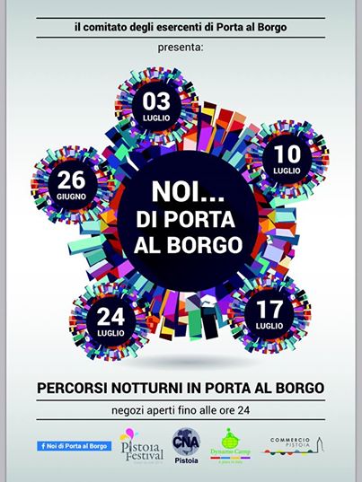 PERCORSI NOTTURNI IN PORTA AL BORGO PERCORSI NOTTURNI IN PORTA AL BORGO