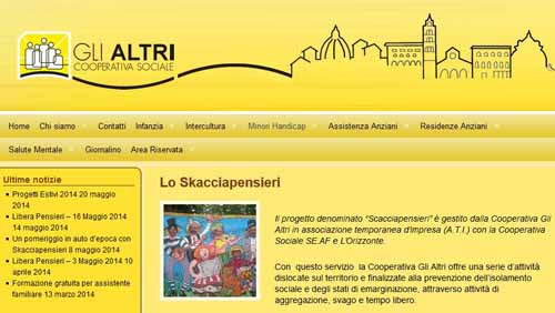 «SKACCIAPENSIERI», I CICERONI DEI DISABILI «SKACCIAPENSIERI», I CICERONI DEI DISABILI