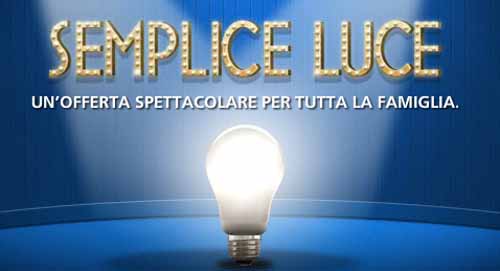 “SEMPLICE LUCE”, LA NUOVA BOLLETTA DI ENEL ENERGIA “SEMPLICE LUCE”, LA NUOVA BOLLETTA DI ENEL ENERGIA