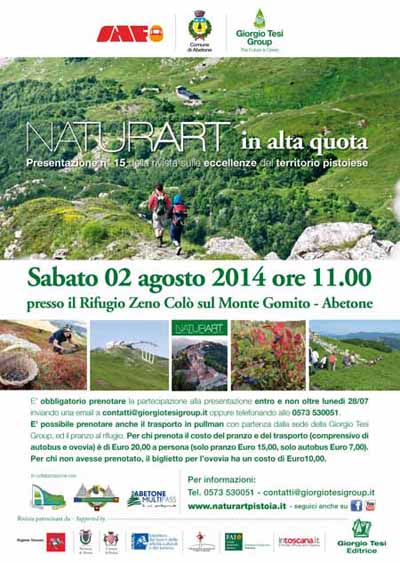 NATURART 15 SUL MONTE GOMITO NATURART 15 SUL MONTE GOMITO