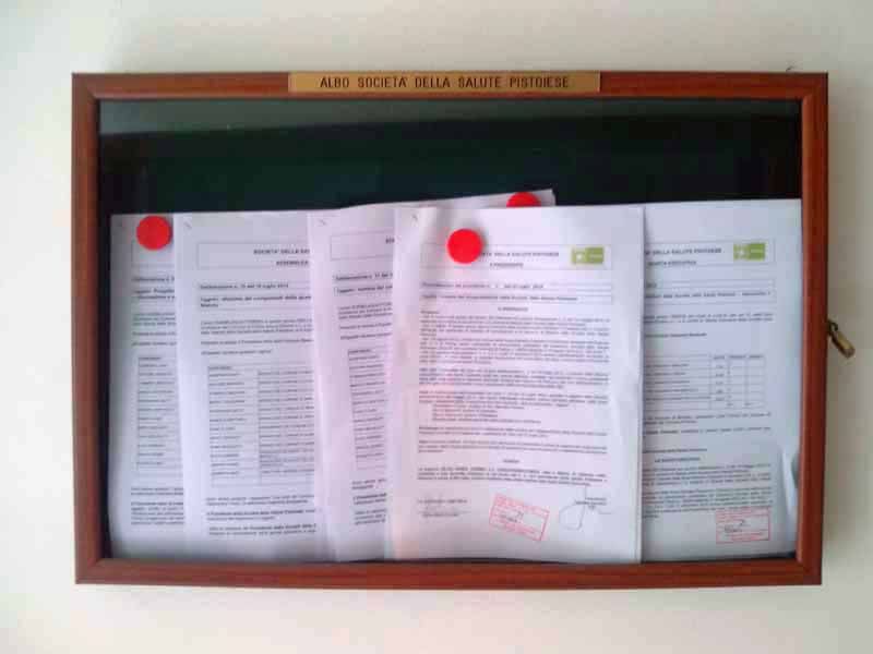 L’INDUBITABILE TRASPARENZA E LEGALITÀ DELLA SOCIETÀ DELLA SALUTE