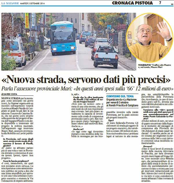 MONTAGNA. LA NUOVA STRADA NON PIACE AL SINDACO CORMIO MONTAGNA. LA NUOVA STRADA NON PIACE AL SINDACO CORMIO