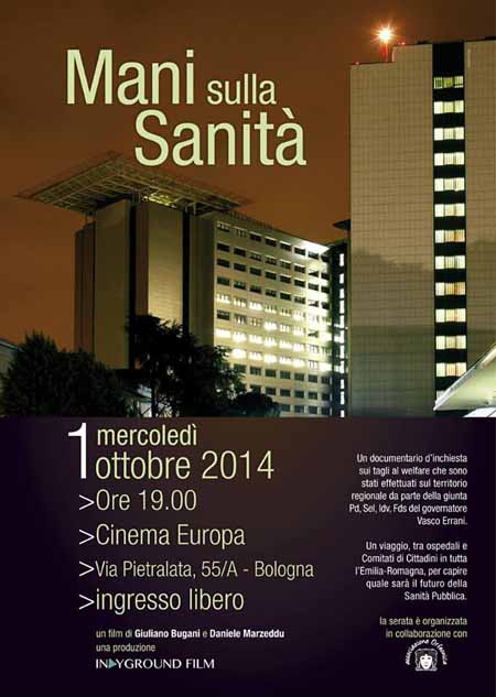 LE MANI SULLA SANITÀ LE MANI SULLA SANITÀ