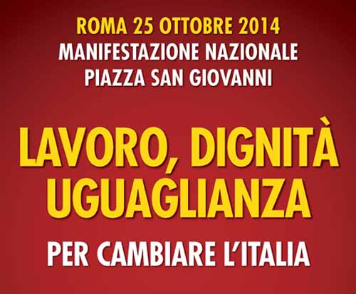 SEL PISTOIA: «TUTTI A ROMA IL 25 OTTOBRE!» SEL PISTOIA: «TUTTI A ROMA IL 25 OTTOBRE!»
