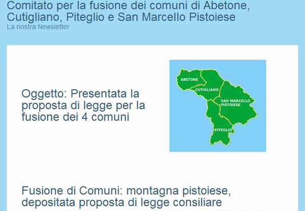 FUSIONE-COMUNI: DEPOSITATA LA PROPOSTA DI LEGGE PER LA MONTAGNA PISTOIESE FUSIONE-COMUNI: DEPOSITATA LA PROPOSTA DI LEGGE PER LA MONTAGNA PISTOIESE