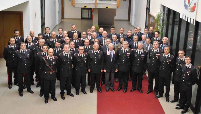 CARABINIERI. IL GENERALE ALBERTO MOSCA SE NE VA