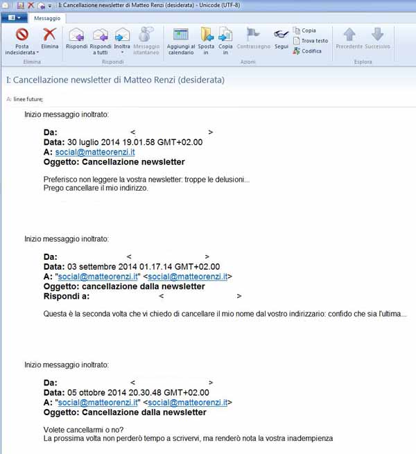 RENZI E LA NEWSLETTER: «BELLO ESSERE RRRE!» RENZI E LA NEWSLETTER: «BELLO ESSERE RRRE!»