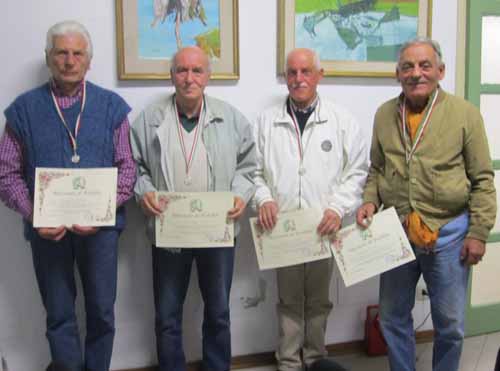 FEDERCACCIA, PREMI AI VETERANI FEDERCACCIA, PREMI AI VETERANI