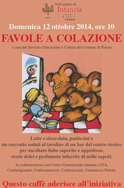 «FAVOLE A COLAZIONE» «FAVOLE A COLAZIONE»