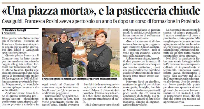 «L’AMMINISTRAZIONE SOFFOCA IL RILANCIO ECONOMICO DI CASALGUIDI» «L’AMMINISTRAZIONE SOFFOCA IL RILANCIO ECONOMICO DI CASALGUIDI»