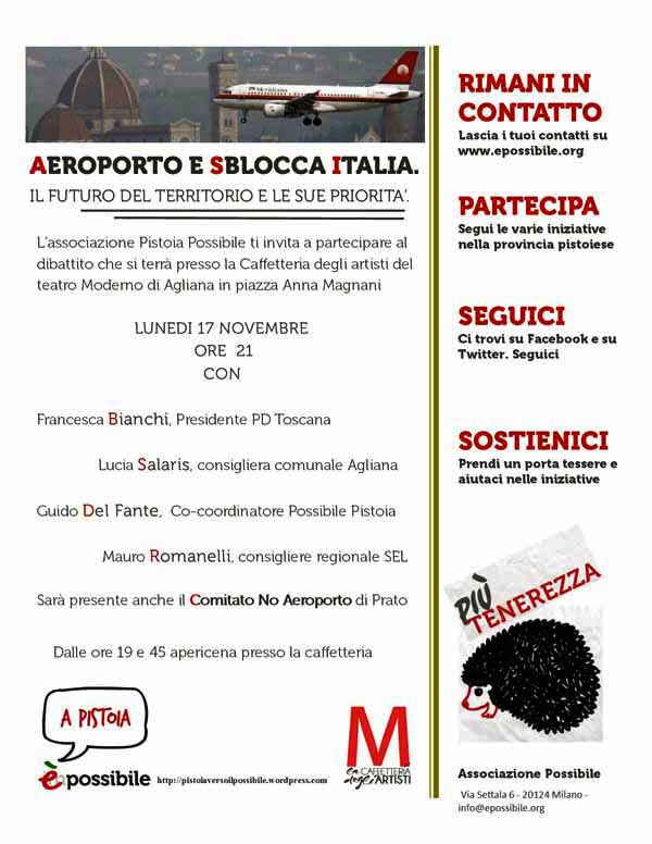 SI PARLA DI AEROPORTO SI PARLA DI AEROPORTO