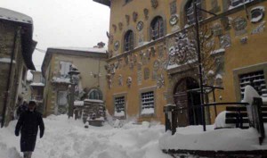 Cutigliano sotto la neve