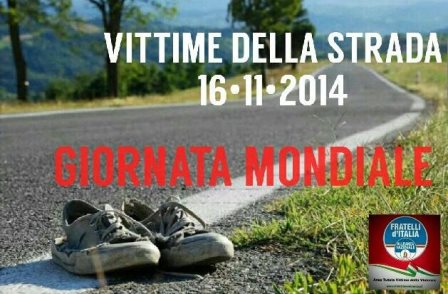 BASTA SCARPE SULLA STRADA PER 11 OMICIDI AL GIORNO