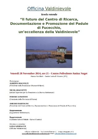 QUALE FUTURO PER IL CENTRO DI DOCUMENTAZIONE DEL PADULE?