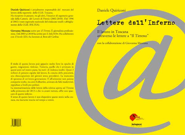 QUANDO MANCA LA SPERANZA SI SCRIVONO… “LETTERE DALL’INFERNO”