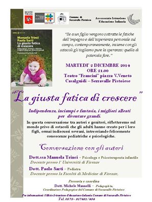 LA GIUSTA FATICA DI CRESCERE LA GIUSTA FATICA DI CRESCERE