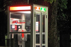 Una cabina Telecom