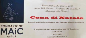 L’invito diffuso nei giorni scorsi