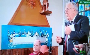 Maic. Bardelli pronuncia il discorso per il Vescovo Tardelli Maic. Bardelli pronuncia il discorso per il Vescovo Tardelli