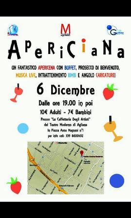“APERICIANA” IN CAFFETTERIA “APERICIANA” IN CAFFETTERIA
