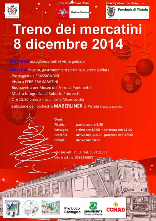 TRENO DEI MERCATINI DELL’8 DICEMBRE TRENO DEI MERCATINI DELL’8 DICEMBRE