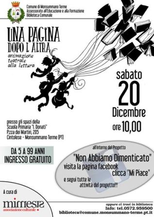 “UNA PAGINA DOPO L’ALTRA”