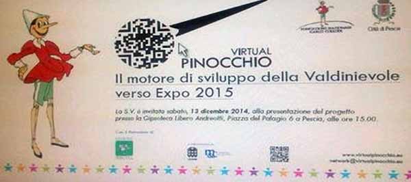 “VIRTUAL PINOCCHIO”, MOTORE DI SVILUPPO VERSO ‘EXPO 2015’ “VIRTUAL PINOCCHIO”, MOTORE DI SVILUPPO VERSO ‘EXPO 2015’