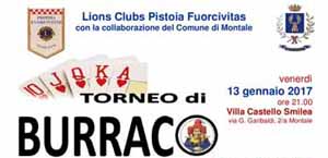 TORNEO DI BURRACO A MONTALE TORNEO DI BURRACO A MONTALE