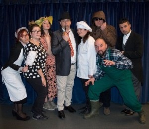 Mia moglie è una santa, foto di gruppo