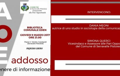 serravalle. “PAROLE ADDOSSO. UN ALTRO GENERE DI INFORMAZIONE”. serravalle. “PAROLE ADDOSSO. UN ALTRO GENERE DI INFORMAZIONE”.