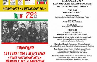 ISTITUTO STORICO DELLA RESISTENZA, NEWSLETTER APRILE 2017 ISTITUTO STORICO DELLA RESISTENZA, NEWSLETTER APRILE 2017