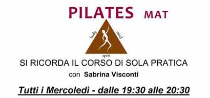 CORSO DI PILATES CORSO DI PILATES