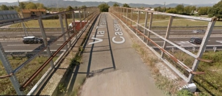 prato. IL CAVALCAVIA AUTOSTRADALE DIVENTA CICLO-PEDONALE