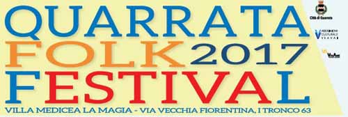QUARRATA FOLK FESTIVAL 2017 QUARRATA FOLK FESTIVAL 2017