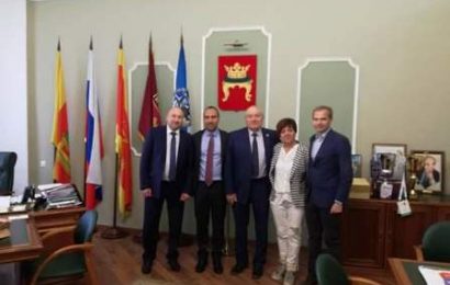 montemurlo. DELEGAZIONE ISTITUZIONALE IN VISITA NELLA CITTÀ RUSSA DI TVER