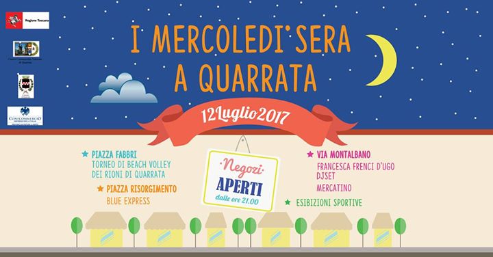 quarrata. I MERCOLEDÌ DEL CCN, SECONDO APPUNTAMENTO