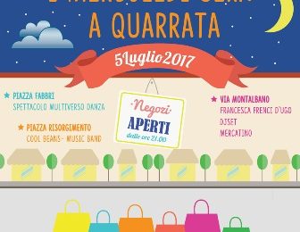 5 luglio. PRIMO APPUNTAMENTO CON I MERCOLEDÌ SERA DEL CCN DI QUARRATA 5 luglio. PRIMO APPUNTAMENTO CON I MERCOLEDÌ SERA DEL CCN DI QUARRATA