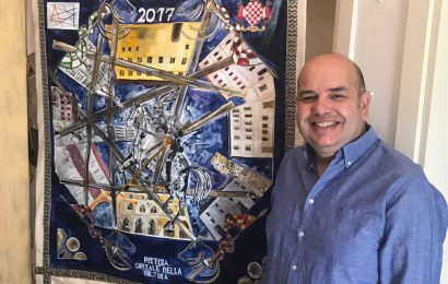 GIOSTRA DELL’ORSO 2017, IL PALIO REALIZZATO DA PAOLO GAVAZZI GIOSTRA DELL’ORSO 2017, IL PALIO REALIZZATO DA PAOLO GAVAZZI
