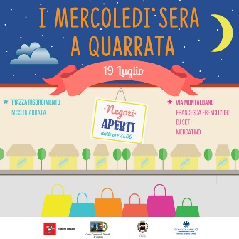 CONTINUANO GLI EVENTI CON I MERCOLEDÌ SERA DEL CCN DI QUARRATA