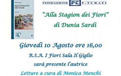 gavinana. «ALLA STAGION DEI FIORI» DI DUNIA SARDI ALLA FONDAZIONE TURATI gavinana. «ALLA STAGION DEI FIORI» DI DUNIA SARDI ALLA FONDAZIONE TURATI