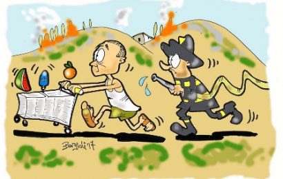 incendio di casalguidi. UN PREMIO PER PINO LO GRECO